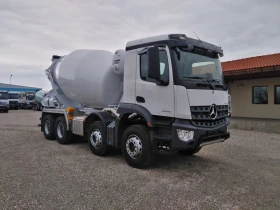 Бетон миксер Mercedes AROCS 3240 STETTER 10M3 ФАБРИЧНО НОВ, снимка 1