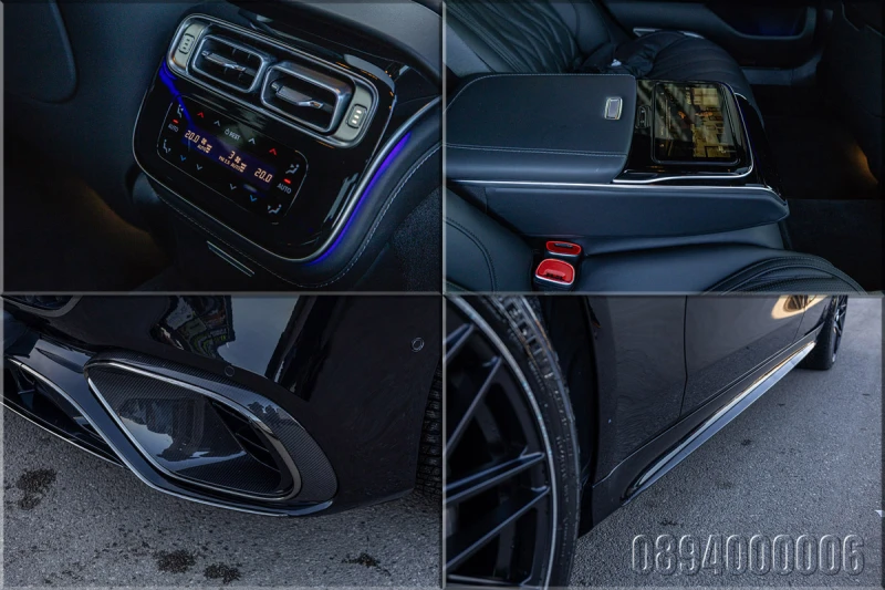 Mercedes-Benz S 63 AMG E-PERF PLUG-IN HYBRID 3xTV 5xCARBON BURM4D PANO, снимка 16 - Автомобили и джипове - 52793409