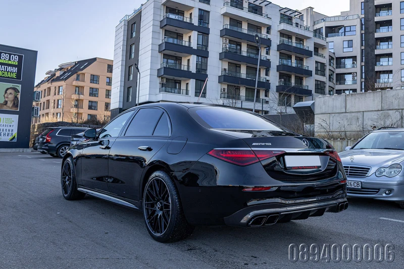 Mercedes-Benz S 63 AMG E-PERF PLUG-IN HYBRID 3xTV 5xCARBON BURM4D PANO, снимка 6 - Автомобили и джипове - 52793409