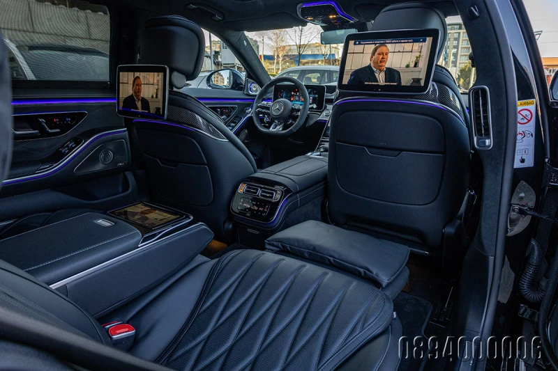 Mercedes-Benz S 63 AMG E-PERF PLUG-IN HYBRID 3xTV 5xCARBON BURM4D PANO, снимка 9 - Автомобили и джипове - 52793409