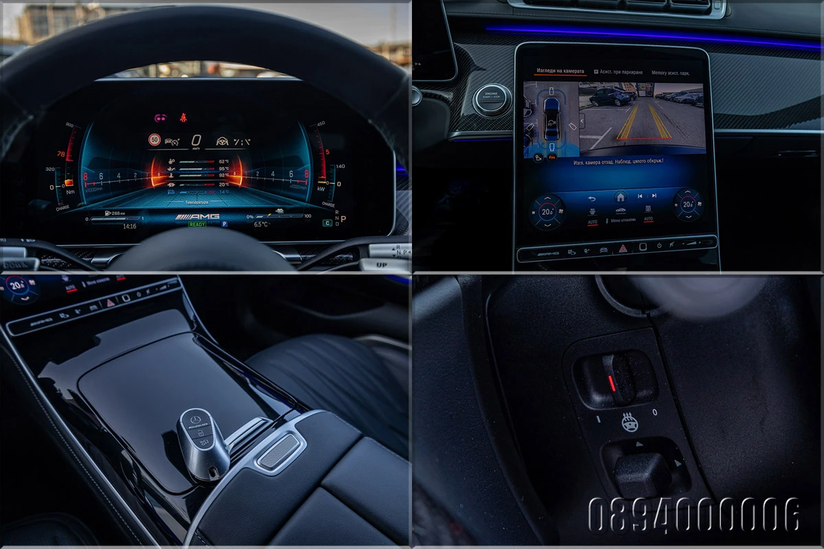 Mercedes-Benz S 63 AMG E-PERF PLUG-IN HYBRID 3xTV 5xCARBON BURM4D PANO | Mobile.bg � ����������� 17