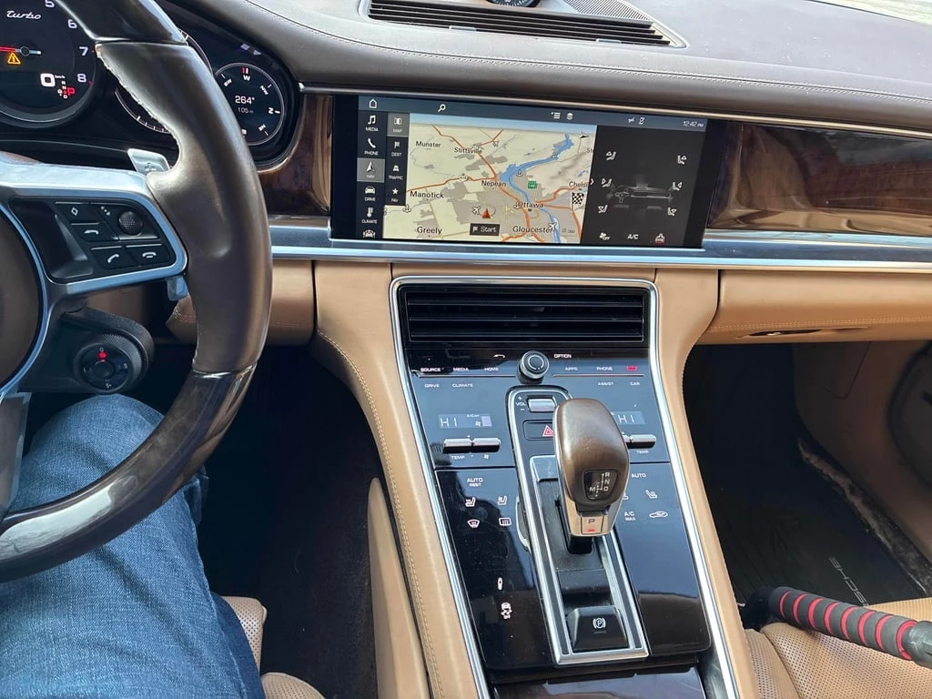 Porsche Panamera TURBO * ГЛАВНО ПРЕДСТАВИТЕЛСТВО НА BMW *  - изображение 9