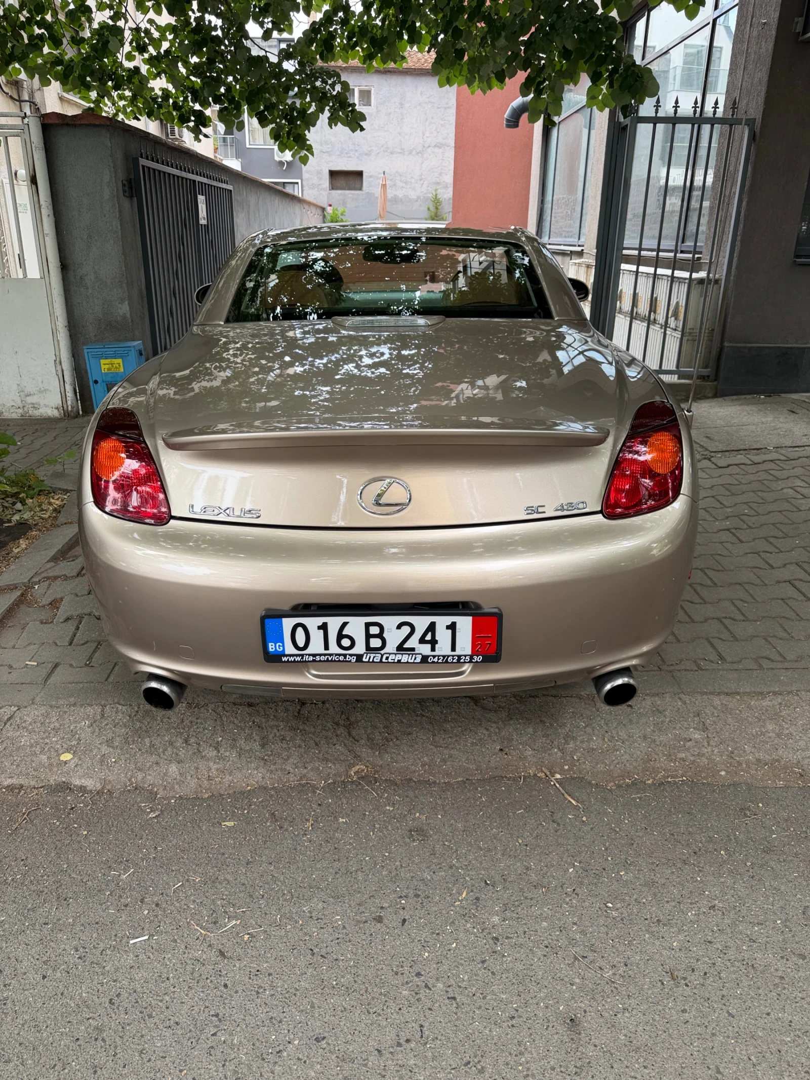 Lexus SC 430 Кабрио | V8 | Автомат , снимка 4 - Автомобили и джипове - 55439555