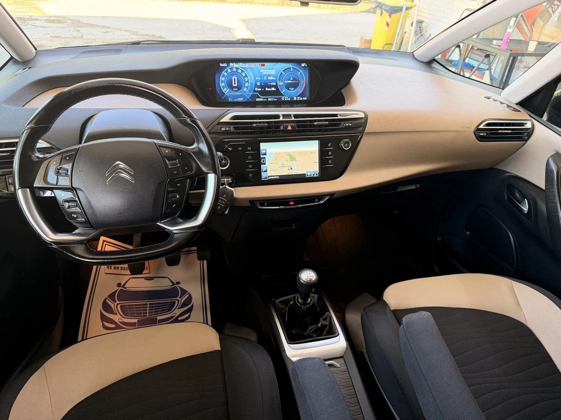 Citroen Grand C4 Picasso 1.6hdi 120ks 6+ 1, снимка 9 - Автомобили и джипове - 55502499
