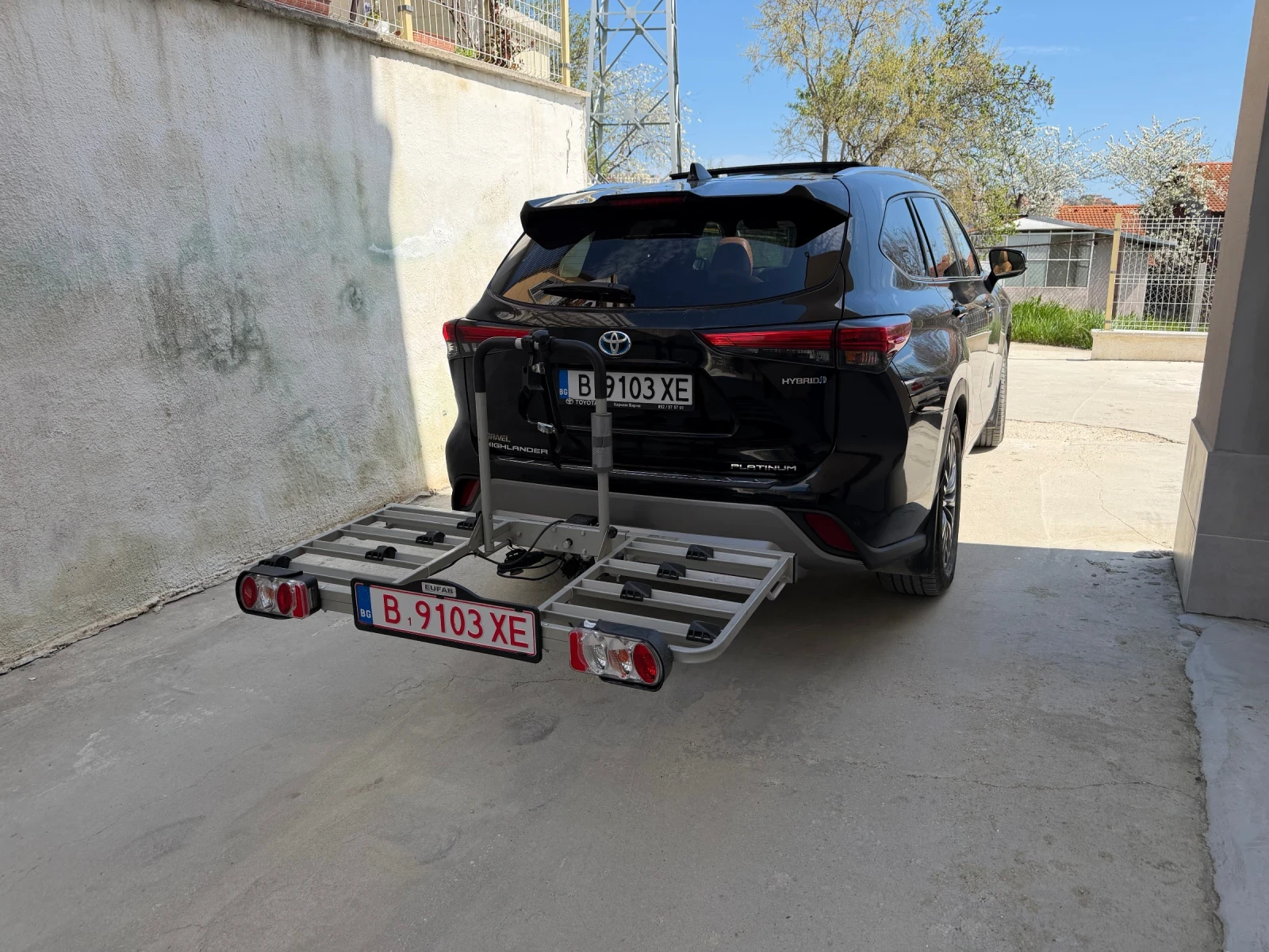Toyota Highlander HEV/PLATINUM/243HP/7S/360/ACC/JBL/MEMO/DIST, снимка 17 - Автомобили и джипове - 54573809