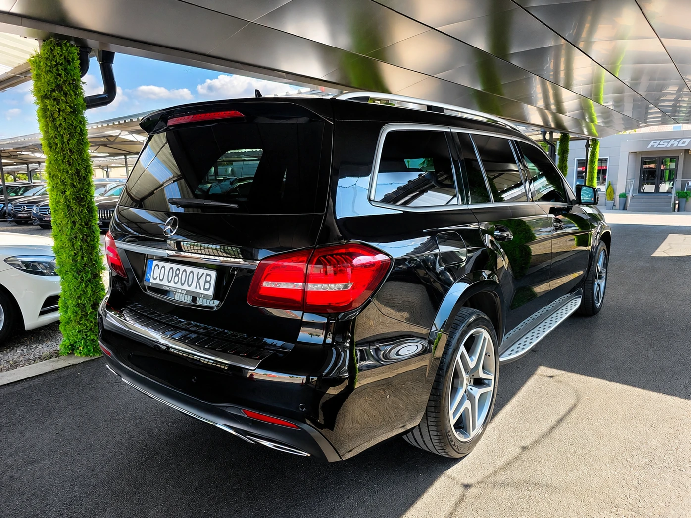 Mercedes-Benz GLS 500 AMG LINE/7МЕСТА/GERMANY/KEYLES/ОБДУХ/HEAD UP/ПАНО/, снимка 5 - Автомобили и джипове - 55846346