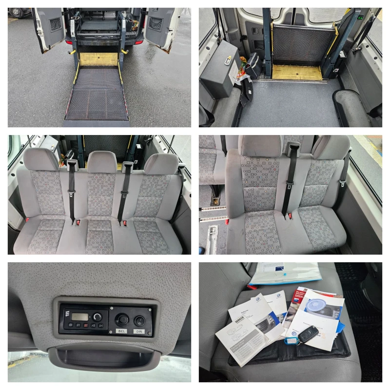 VW Crafter 2.5tdi 109ps klima 8+ 1, снимка 16 - Бусове и автобуси - 48647903