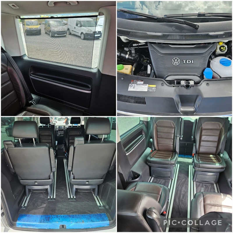 VW Multivan 2.0 * TDI* HIGHLINE* DSG* 4x4* LED , снимка 15 - Бусове и автобуси - 51935187