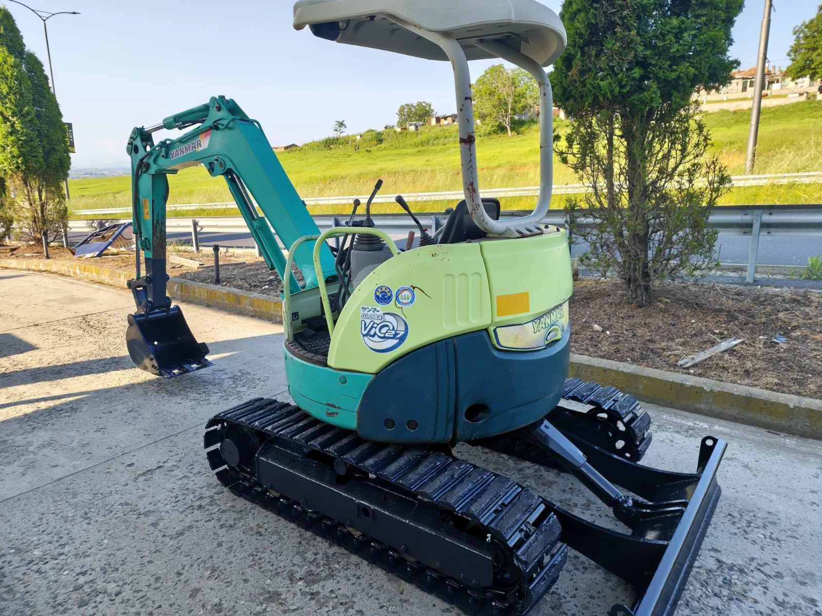 Багер Yanmar  НОВ ВНОС VIO27, снимка 4 - Индустриална техника - 54676203