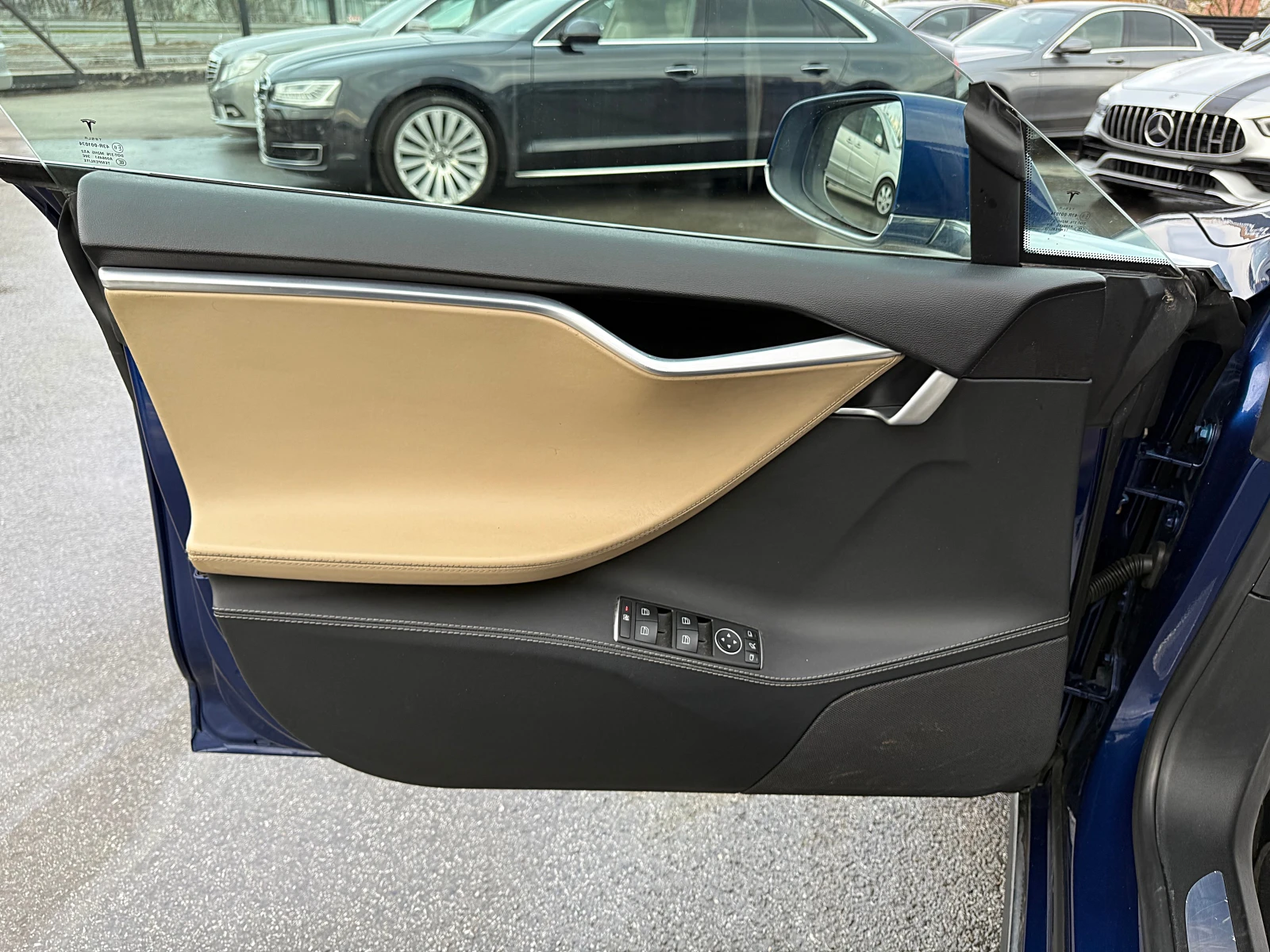 Tesla Model S S85-DISTRONIK-LED-BIXENON-NAVI-БЕЗПЛАТНО ЗАРЕЖДАНЕ, снимка 8 - Автомобили и джипове - 55170238