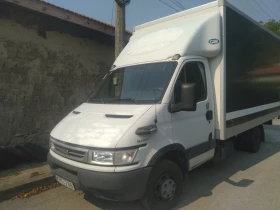 Iveco 35c17 3.0 фургон с падащ борд, снимка 1