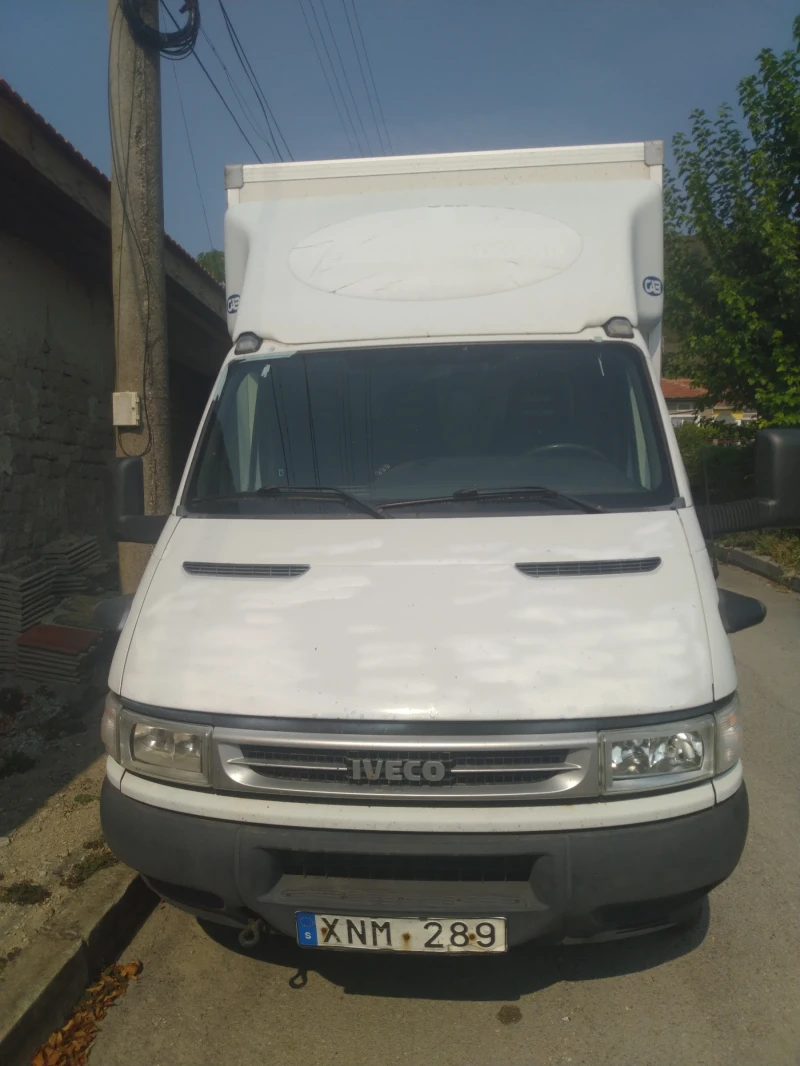 Iveco 35c17 3.0 фургон с падащ борд, снимка 6 - Бусове и автобуси - 47403277