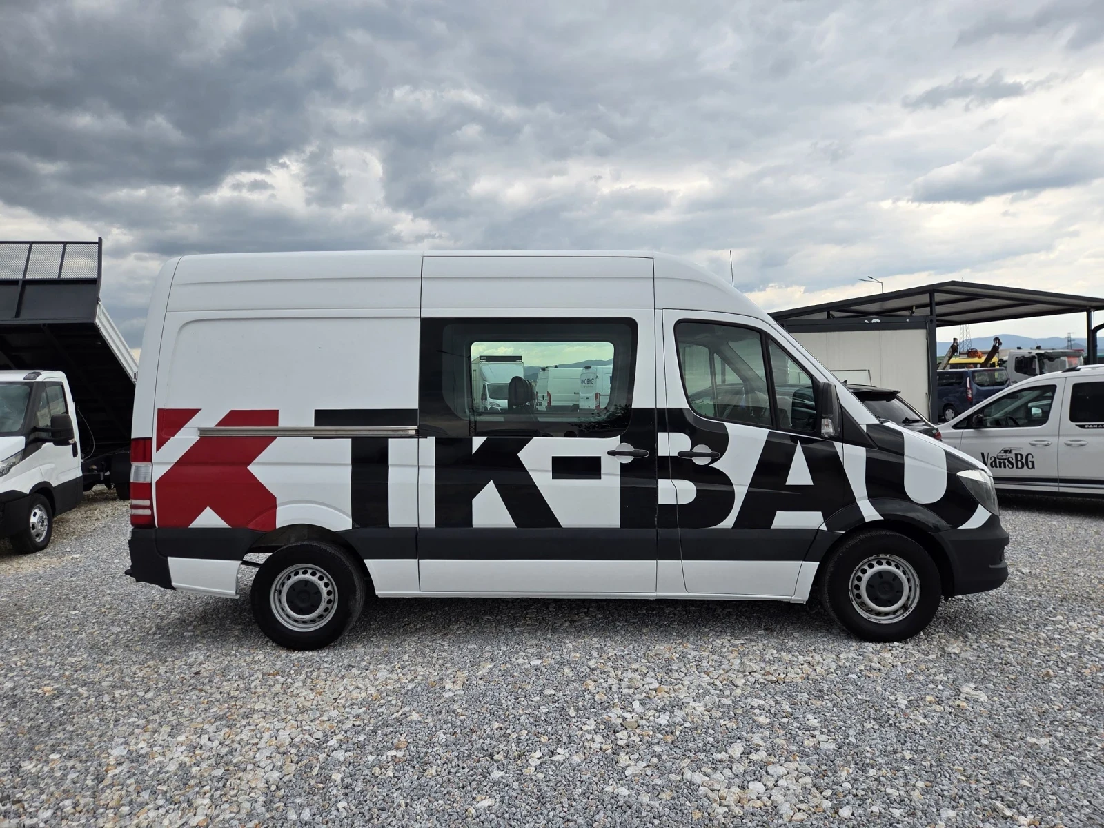 Mercedes-Benz Sprinter 313 CDI, Товаропътник, 6 местен, Климатик, Навигация, снимка 6 - Бусове и автобуси - 54740577