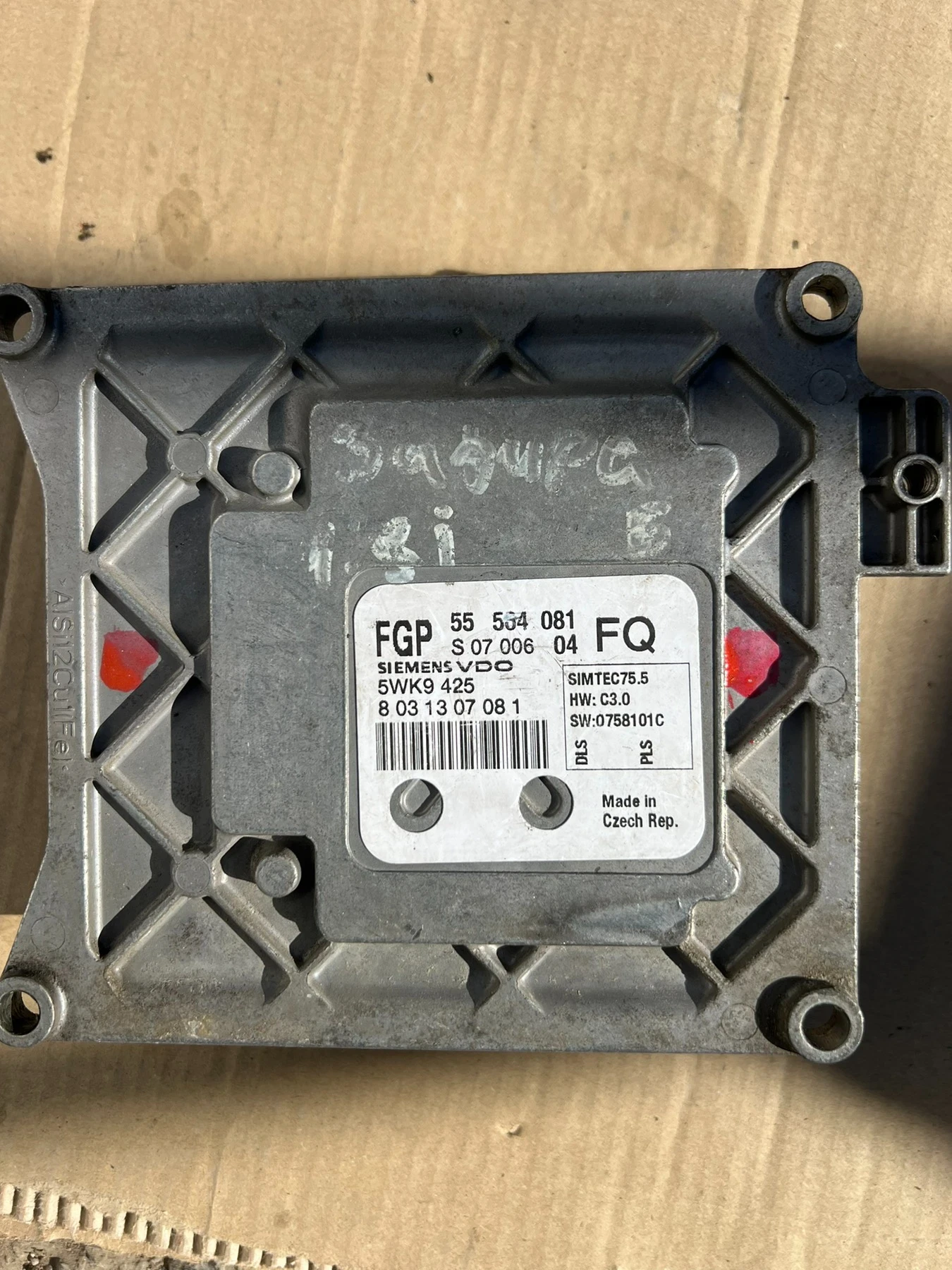 55564081   55 564 081 5WK9425  �������� �������� OPEL ZAFIRA B 1.8i   Siemens S 07 006 04 | Mobile.bg � ����������� 1