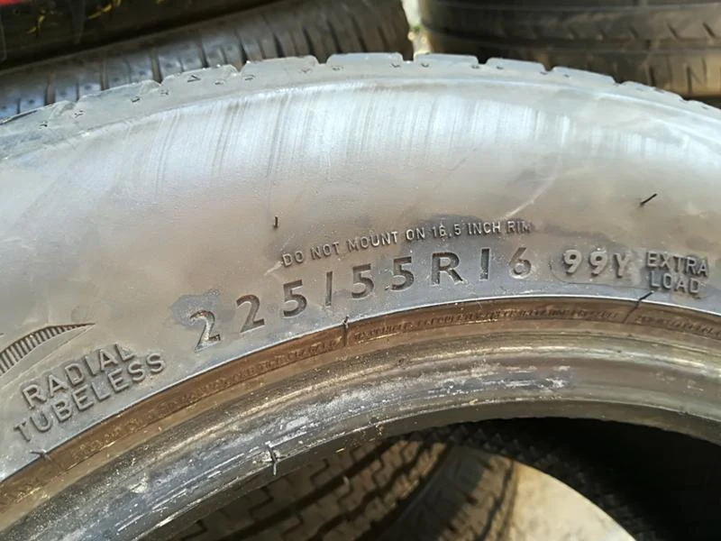 Гуми Летни 225/55R16, снимка 5 - Гуми и джанти - 21760963