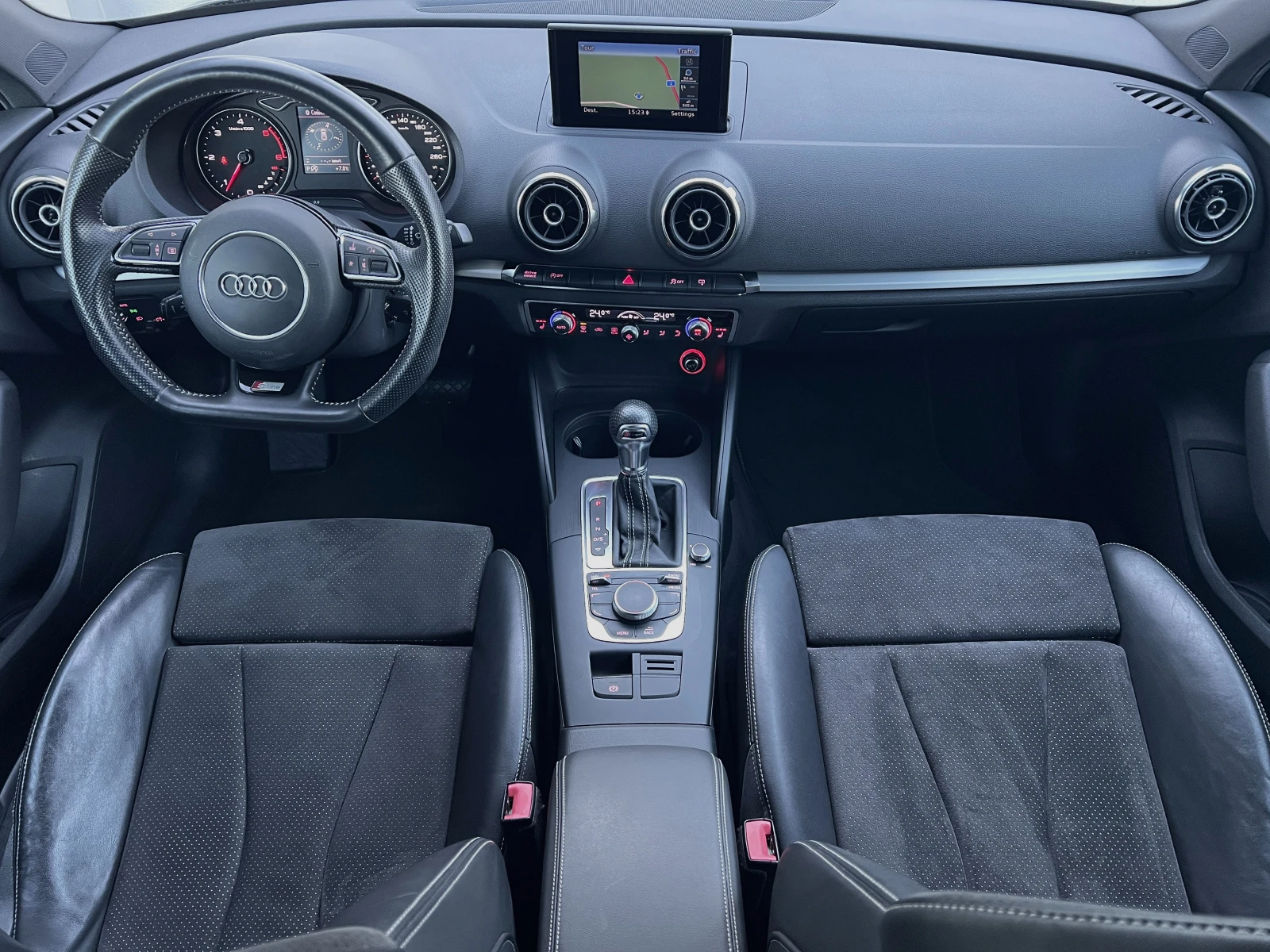 Audi A3 2.0TDi S-Line Автоматик ПРОЧЕТИ ОПИСАНИЕТО - изображение 7