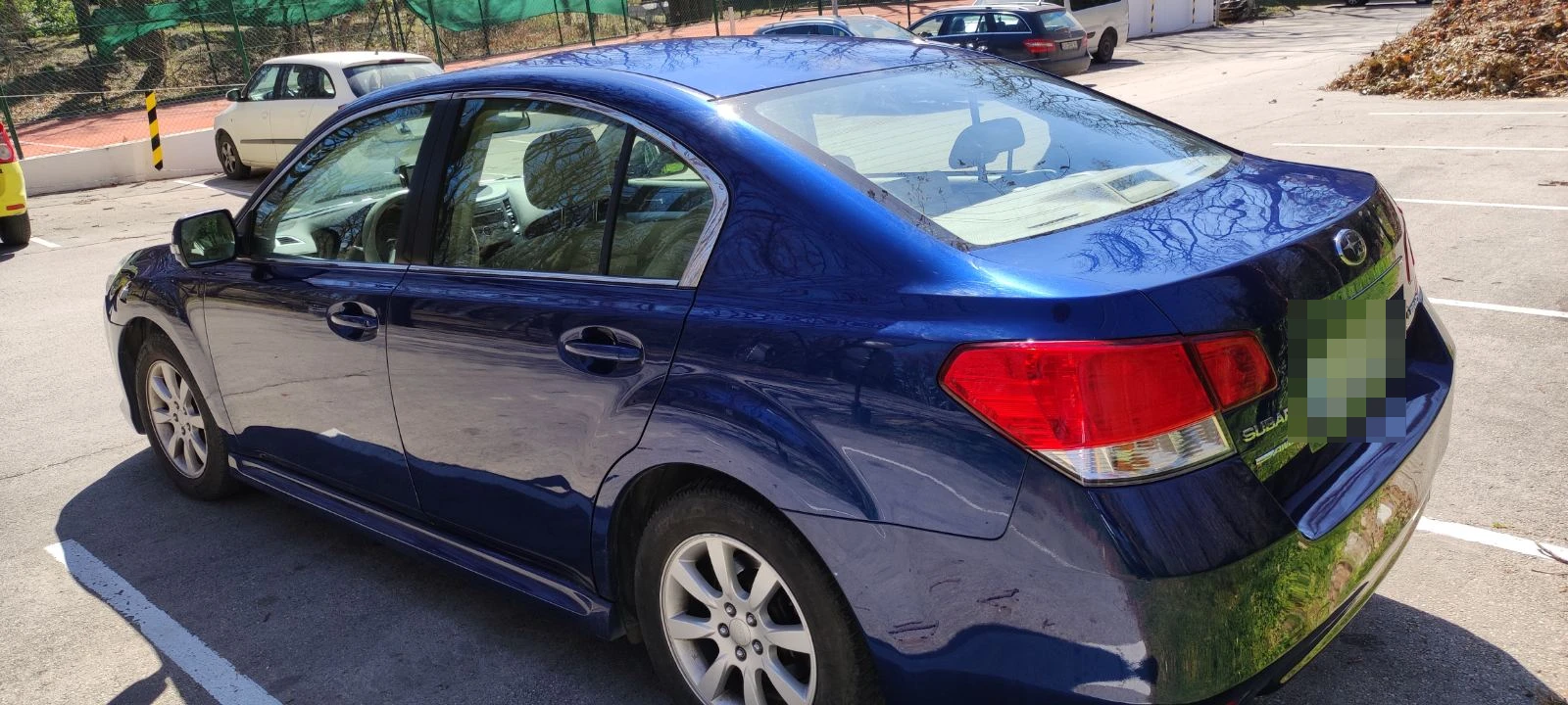 Subaru Legacy седан * кожен салон * реални километри, снимка 4 - Автомобили и джипове - 55724411