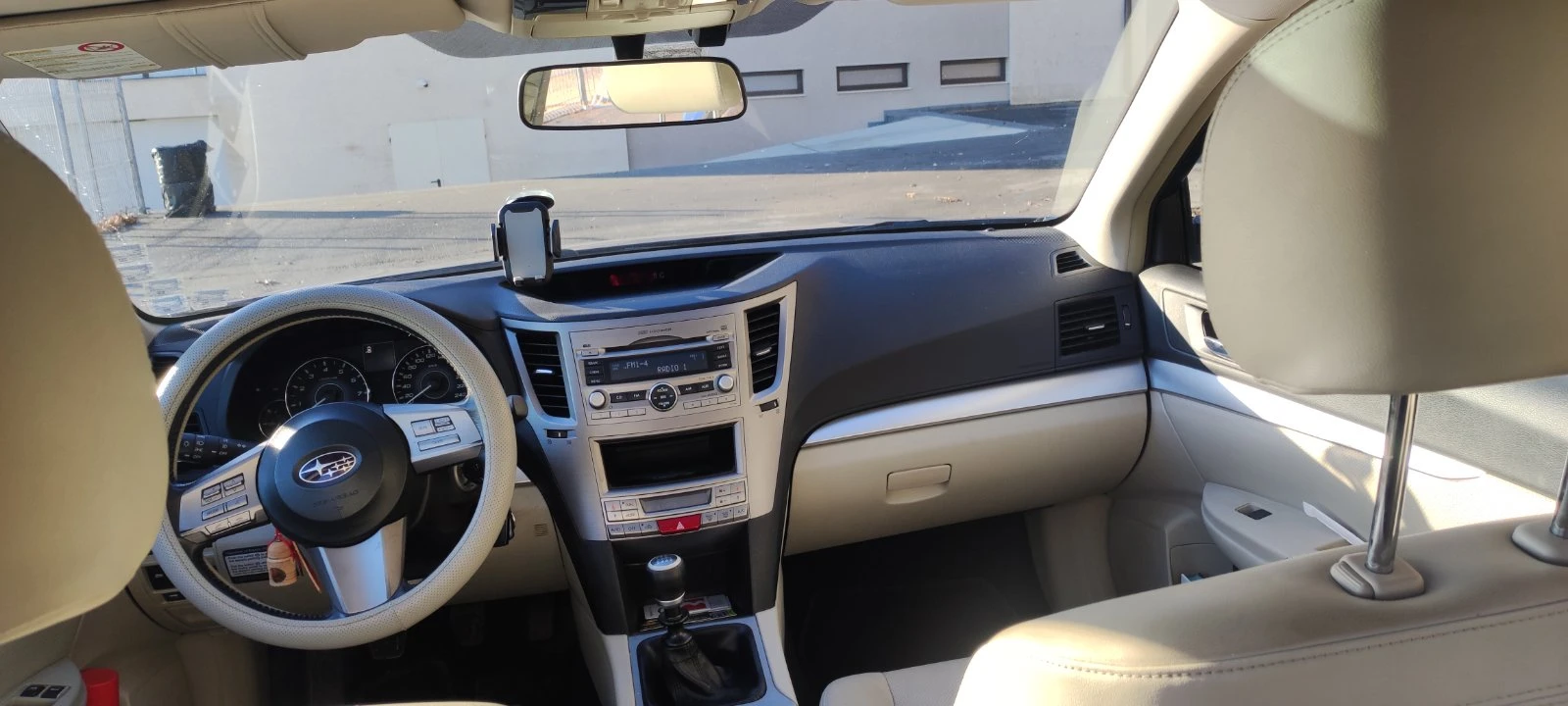 Subaru Legacy седан * кожен салон * реални километри, снимка 9 - Автомобили и джипове - 55724411