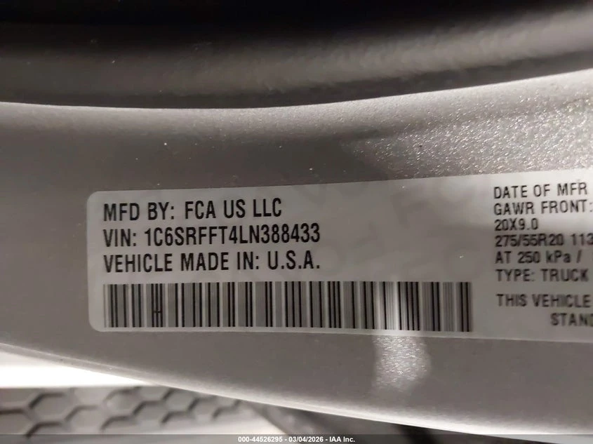 Dodge RAM 1500 5.7l Big Horn 4X4 5'7 Box, снимка 9 - Автомобили и джипове - 54310202