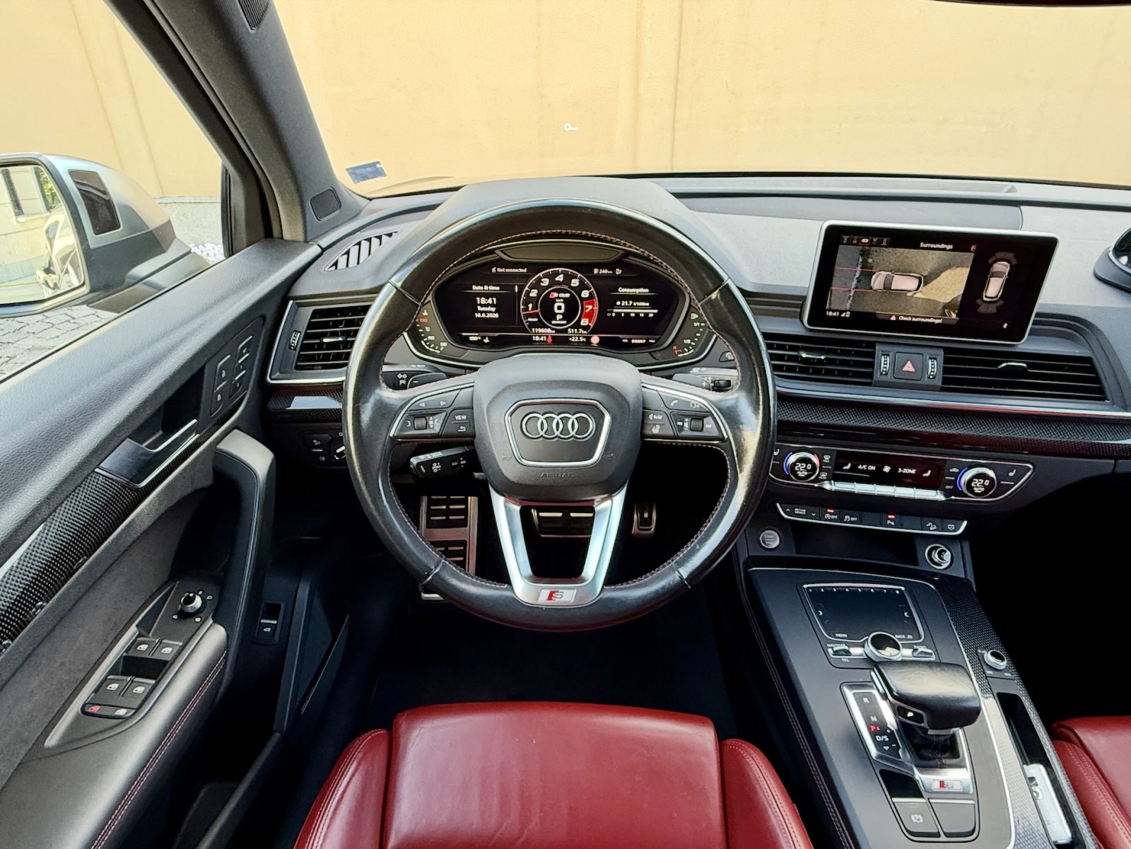 Audi SQ5 3.0 TFSI/360/Head-up/3D B&O/Панорама/Дигитално, снимка 6 - Автомобили и джипове - 54943281