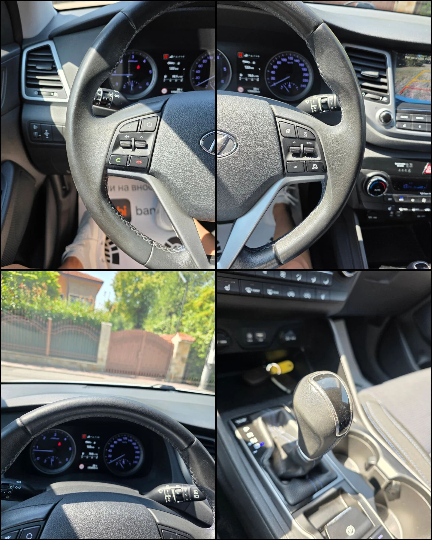 Hyundai Tucson 1.7CRDI/X-POSSIBLE/135.000/СЕРВ.ИСТОРИЯ/ОБСЛУЖЕН/, снимка 8 - Автомобили и джипове - 55824304
