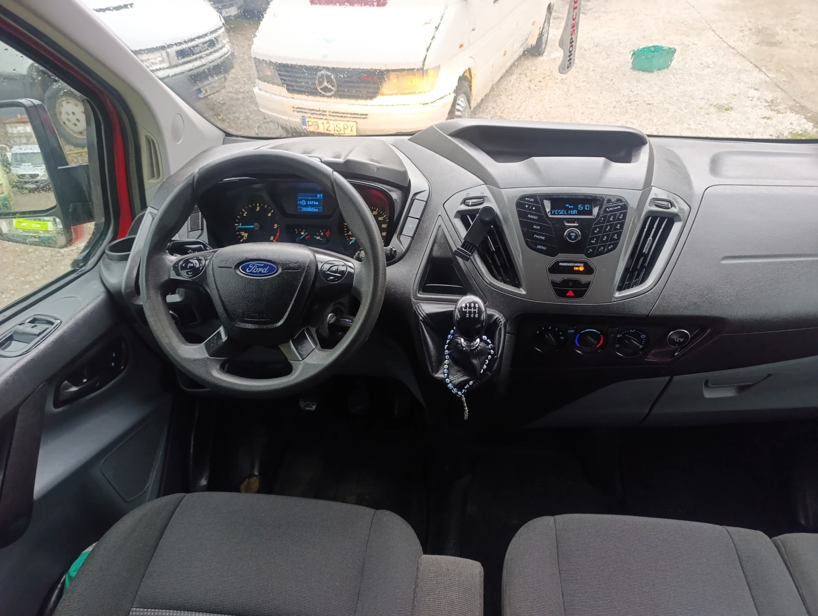 Ford Transit Custom 8+ 1, НЕМЕЦ, ТОП!, снимка 8 - Бусове и автобуси - 53726885