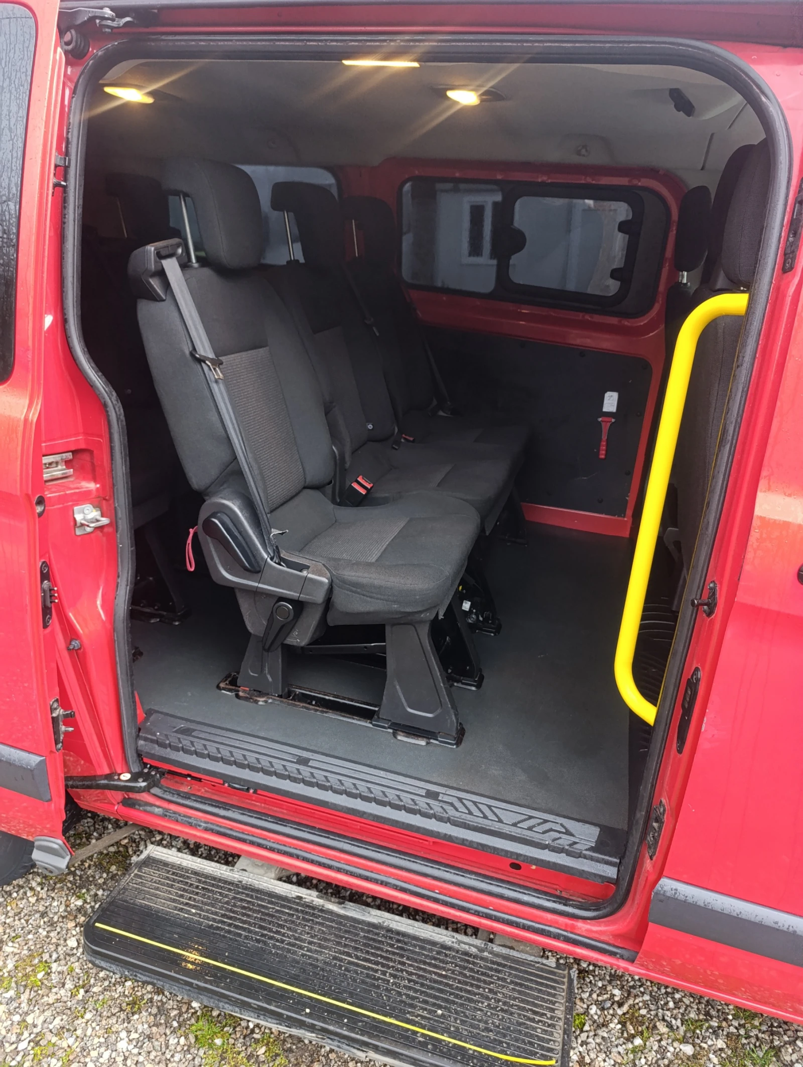 Ford Transit Custom 8+ 1, НЕМЕЦ, ТОП!, снимка 5 - Бусове и автобуси - 53726885