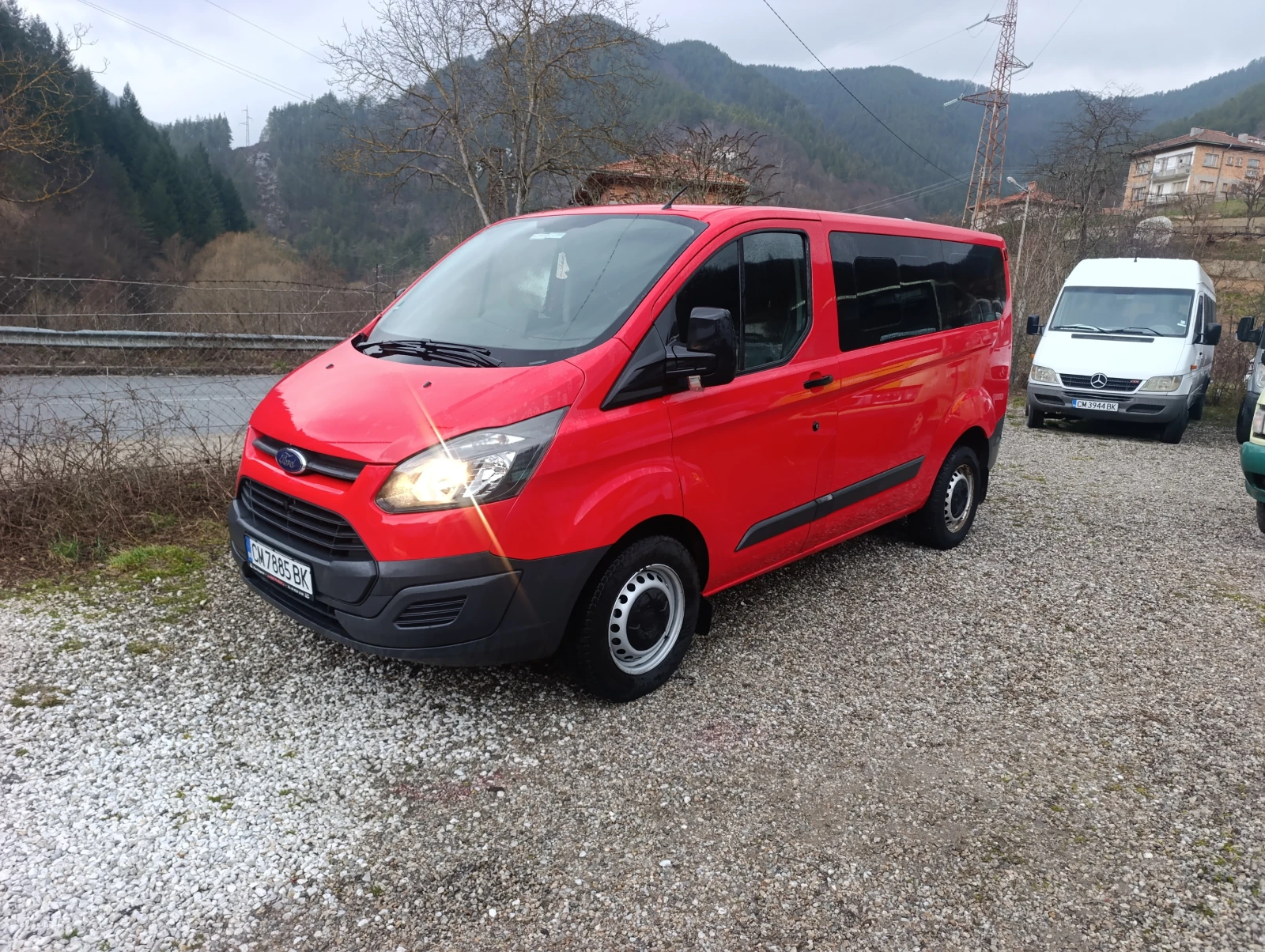 Ford Transit Custom 8+ 1, НЕМЕЦ, ТОП!, снимка 2 - Бусове и автобуси - 53726885