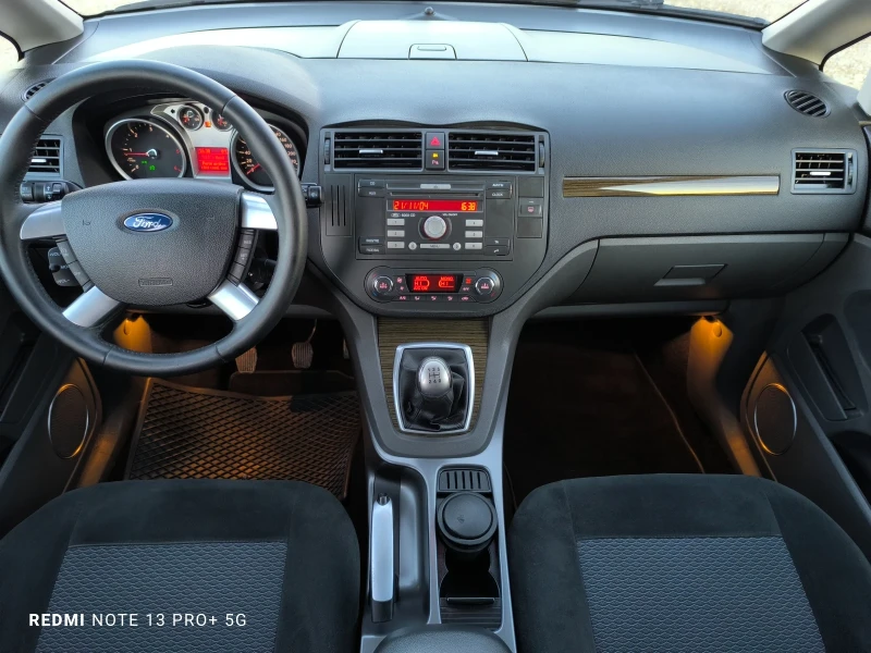 Ford C-max 1.6TDCI GHIA FACE 90кс, снимка 12 - Автомобили и джипове - 48170099