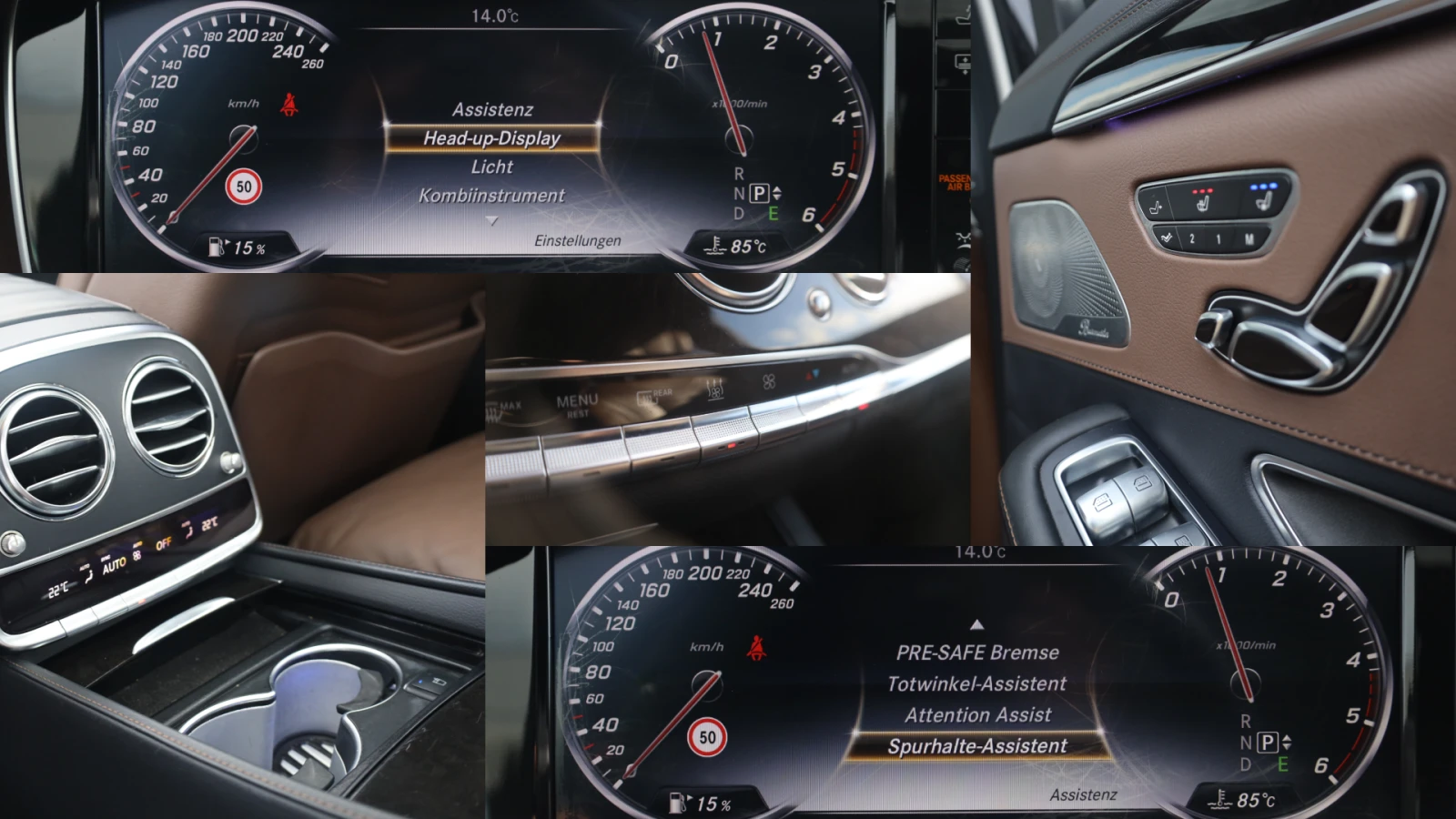 Mercedes-Benz S 350 d L 4M Maybach Face KeyGO Pano 360 SitzKlima HuD  | Mobile.bg � ����������� 14