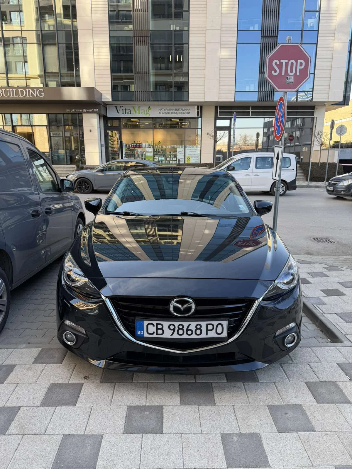 Mazda 3 1.5D, HEAD-UP, КАМЕРА, ПОДГРЕВ, BOSE , снимка 7 - Автомобили и джипове - 53692102