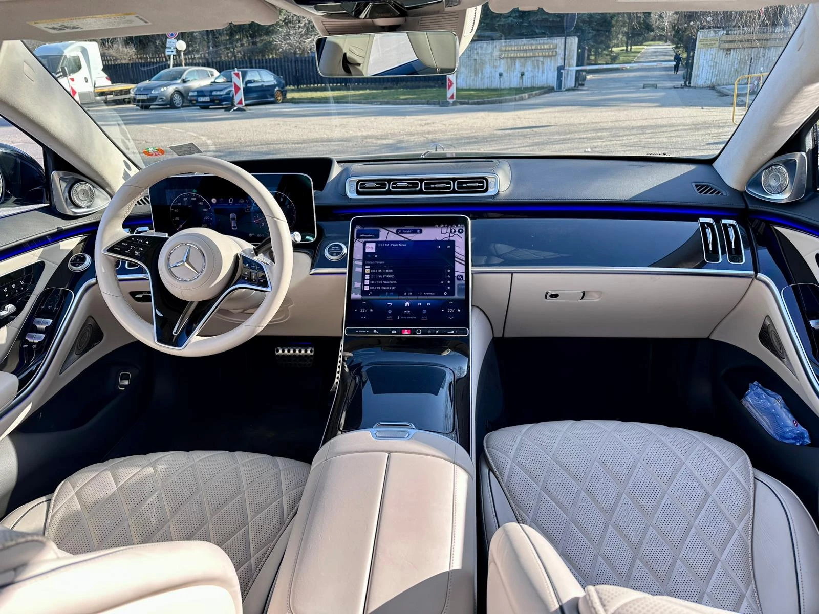 Mercedes-Benz S 580 Long* 4Matic* HuD* Burmester* PremiumAmbient* 360, снимка 8 - Автомобили и джипове - 53835501