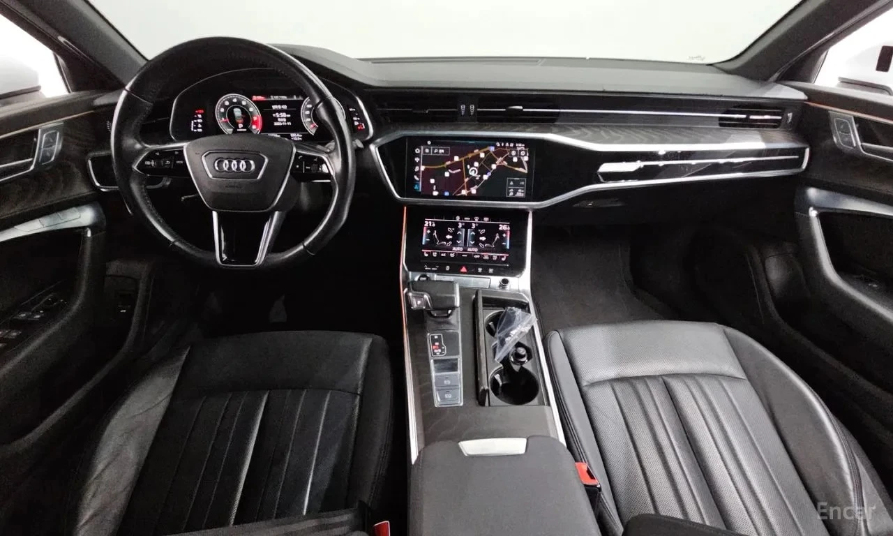 Audi A6 45 TFSI| ОБДУХВАНЕ| 360| ХЕДЪП| ПАНО| , снимка 7 - Автомобили и джипове - 56107935