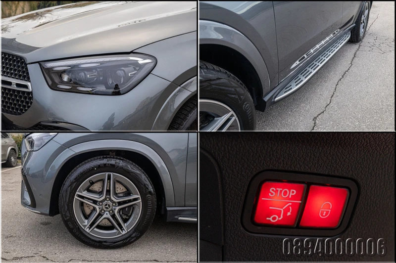 Mercedes-Benz GLE 350 DE FACE 4M AMG E-HYBRID EXCLUSIVE PANO ОБДУХВАНЕ, снимка 16 - Автомобили и джипове - 52297186