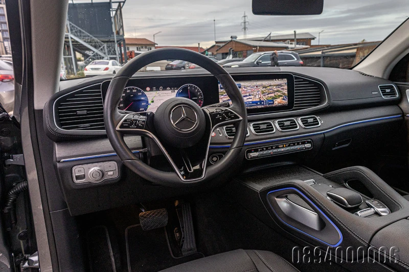 Mercedes-Benz GLE 350 DE FACE 4M AMG E-HYBRID EXCLUSIVE PANO ОБДУХВАНЕ, снимка 9 - Автомобили и джипове - 52297186
