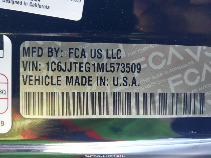 Jeep Gladiator 3.6l Mojave 4X4, снимка 9 - Автомобили и джипове - 53302632