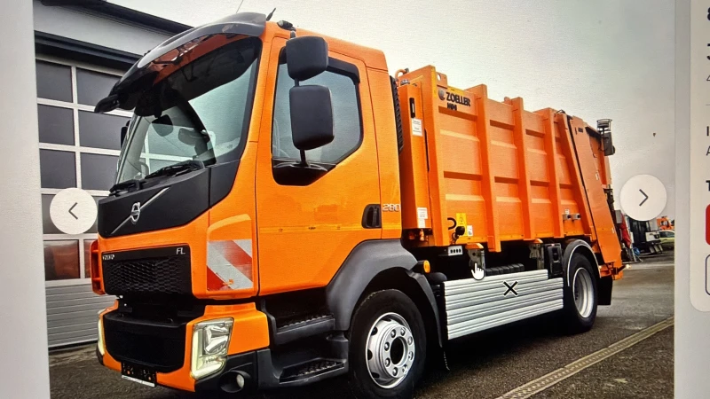 Volvo Fl Варио-Преса, 4х2, Zoller MINI 8, 5 m3, , , Внос, ,, снимка 8 - Камиони - 53541943