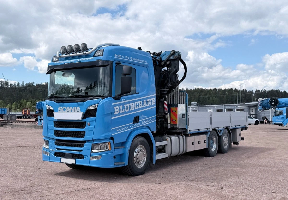 Scania R 540 + FASSI 42 TM Fly Jib
