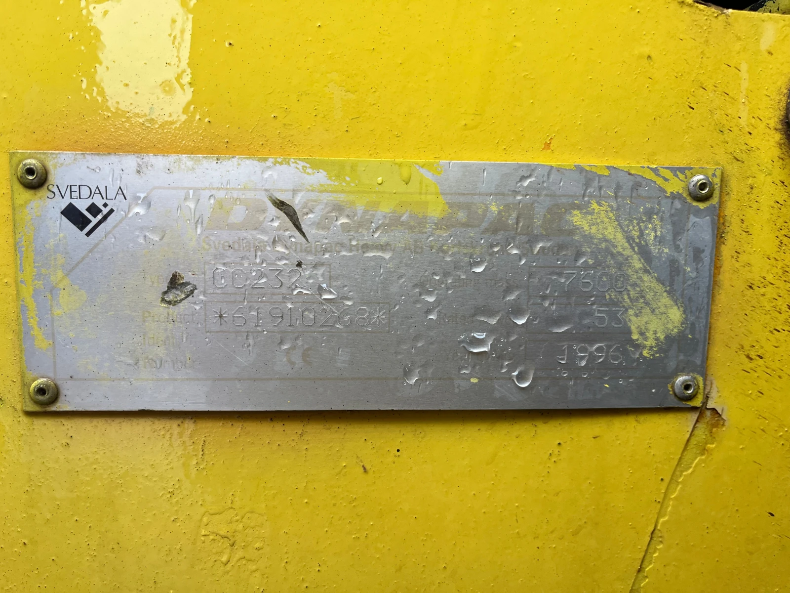 Валяк Dynapac CC 232 - изображение 3