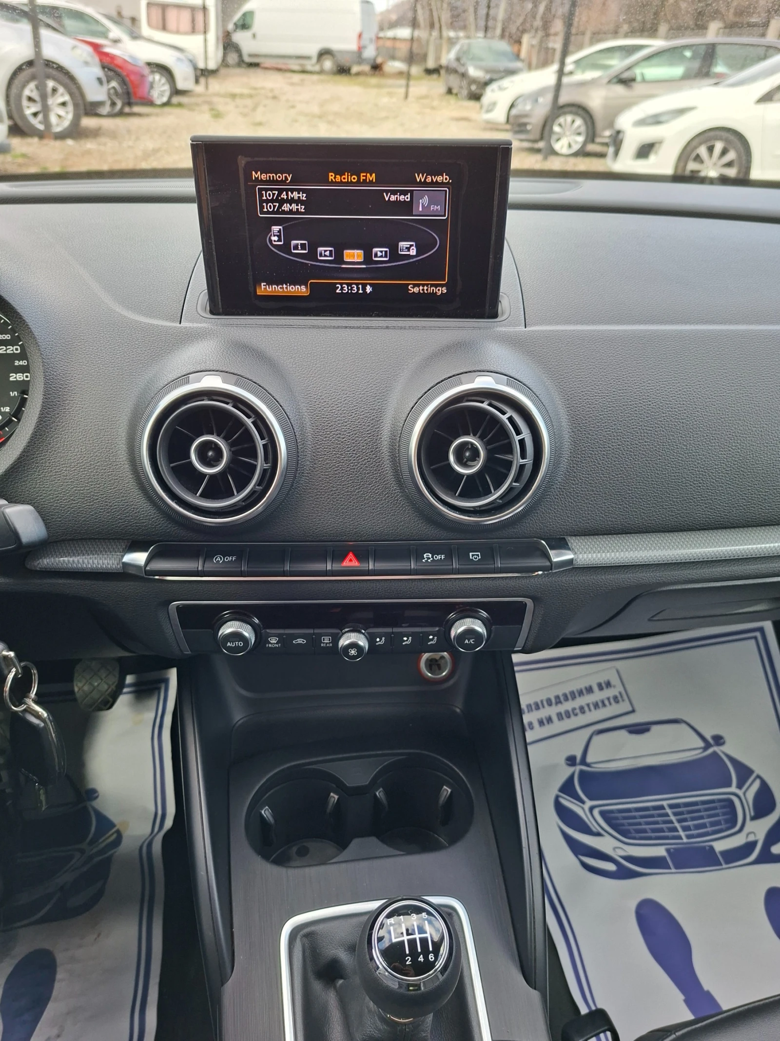 Audi A3 1.6 sportback navi led, снимка 13 - Автомобили и джипове - 54115940