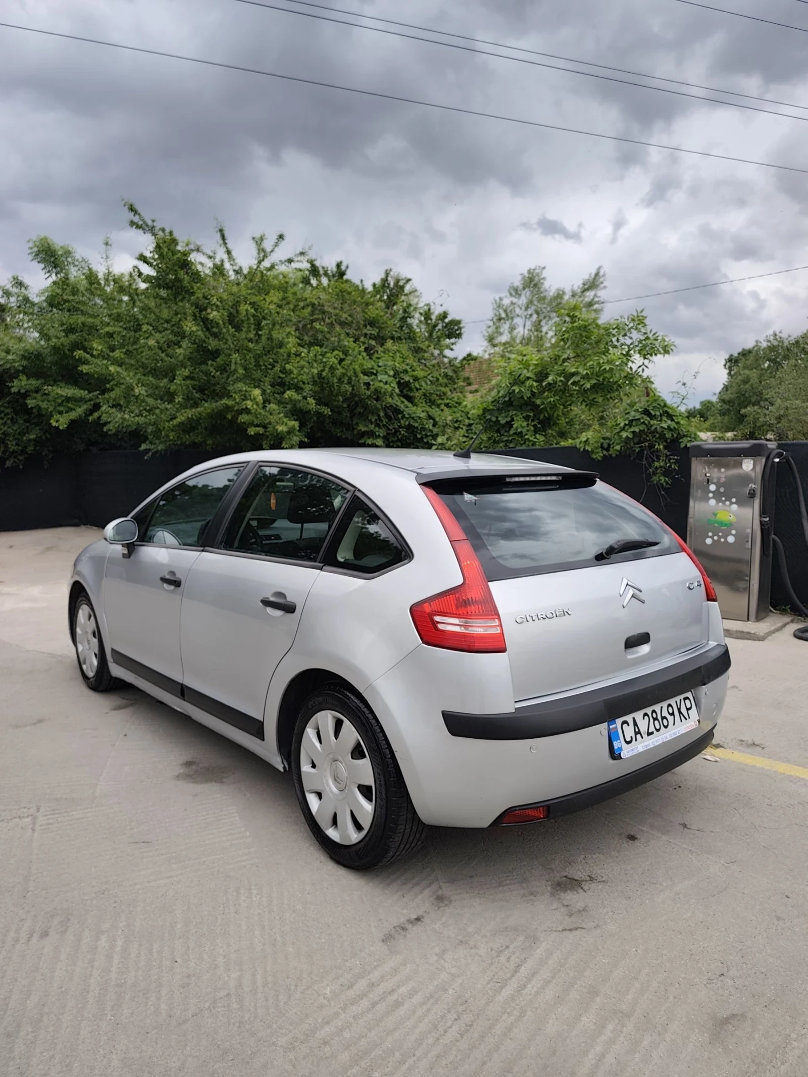 Citroen C4 ГАЗ/2007, снимка 4 - Автомобили и джипове - 54990676