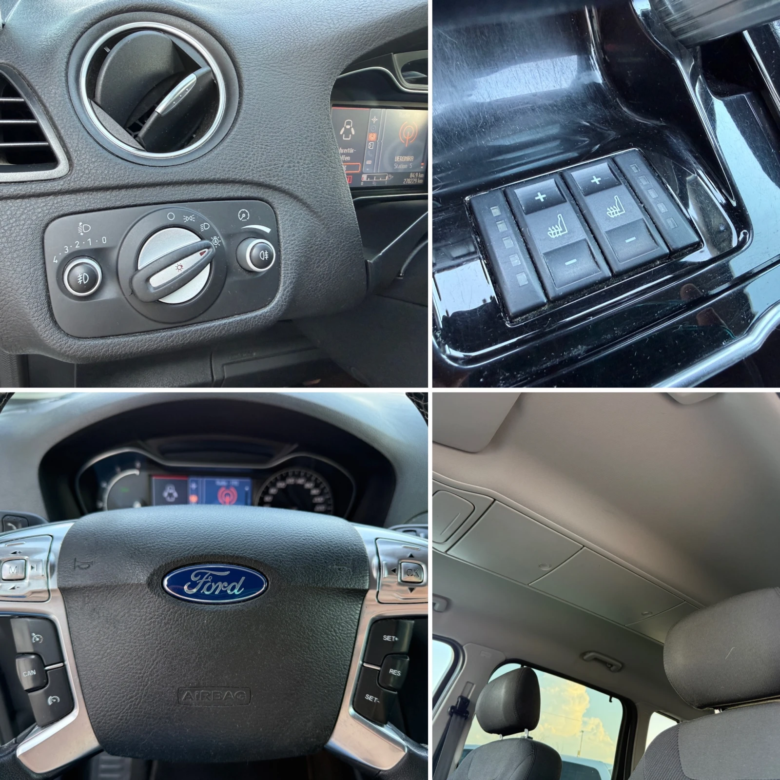 Ford Galaxy * TITANIUM* 2.0D* 140HP* FACE* 7 МЕСТА* , снимка 14 - Автомобили и джипове - 55136812