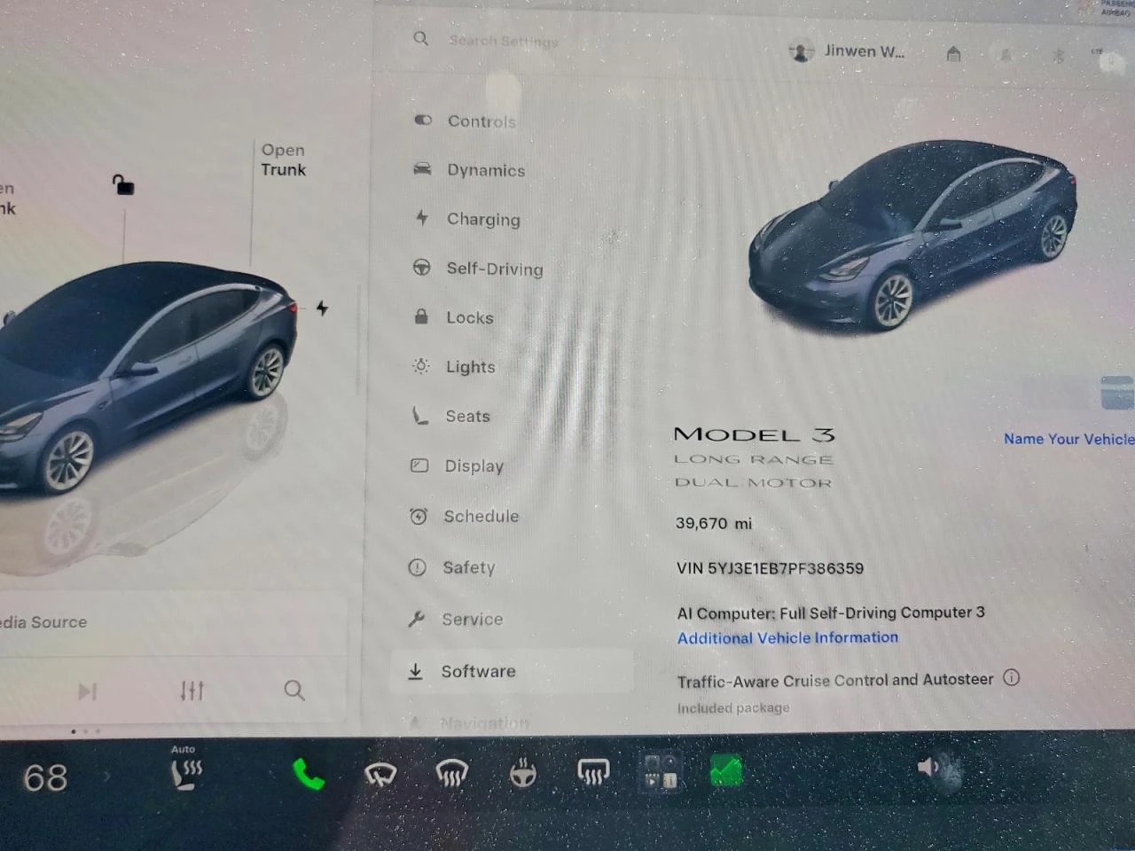 Tesla Model 3 AWD, снимка 9 - Автомобили и джипове - 55331201