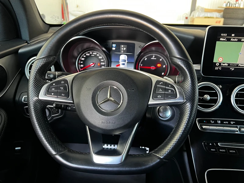 Mercedes-Benz GLC 250 d, 9G, COUPE, 4-MATIC, AMG LINE-FULL SERVICE MERCE, снимка 11 - Автомобили и джипове - 47329618