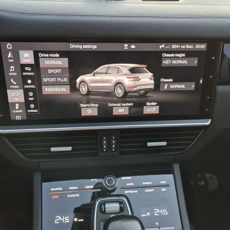 Porsche Cayenne  MATRIX FULL LED V8 BI TURBO 550PS.PSCB, снимка 11 - Автомобили и джипове - 50774072