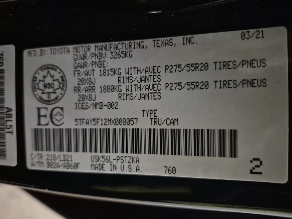 Toyota Tundra * PLATINUM CREW CAB SHORT BED * CARFAX * ��� ����� | Mobile.bg � ����������� 16