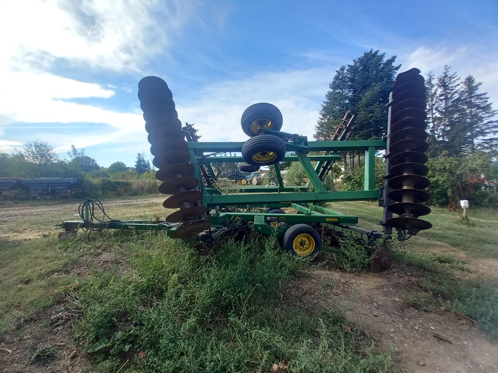 Брана John Deere 637 - изображение 8