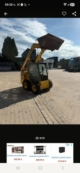 Мини челни товарачи Komatsu Sk714, снимка 9