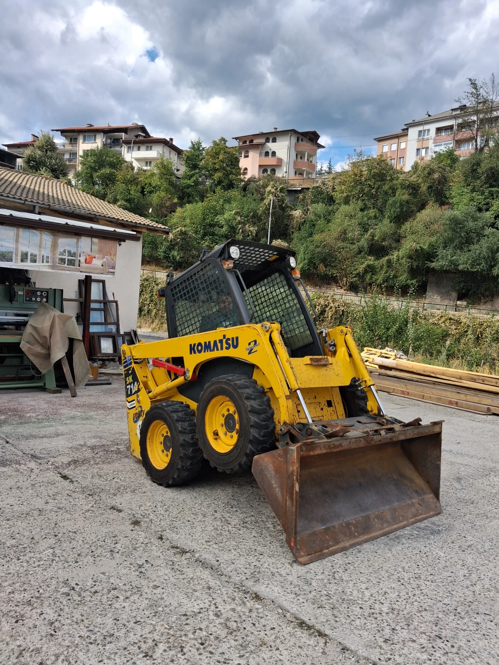 Мини челни товарачи Komatsu Sk714 Нов Внос Германия , снимка 9 - Индустриална техника - 56150534
