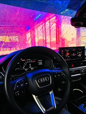 Audi A4 23k km. facelift 4x4 SLine SHADOW, distronic, Matr, снимка 7